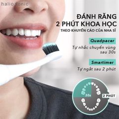 Bàn Chải Đánh Răng Điện Halio Sonic Whitening Electric