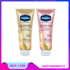 Sữa dưỡng thể Vaseline Healthy Bright Glutathione HYA Serum Burst Lotion 10X 300ml