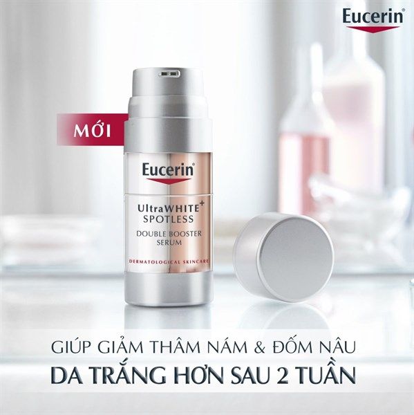 Tinh Chất Làm Sáng Da, Giảm Thâm Nám Eucerin UltraWHITE+ Spotless Double Booster Serum 30ml