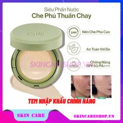 Siêu Phấn Nước Gilaa Vegan Super Glow Cushion SPF50+ PA++++ 15g