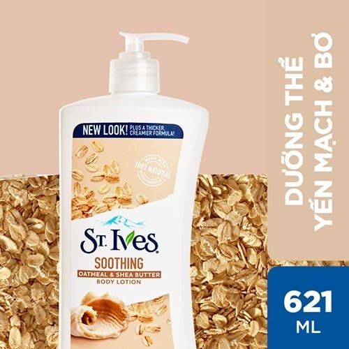 Sữa Dưỡng Thể St.Ives Nourish & Soothe Body Lotion 621ml
