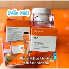 Kem Dưỡng Làm Sáng Da, Mờ Thâm Nám Dr.Jart+ V7 Toning Light