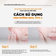 Kem Dưỡng Trắng Da, Xóa Thâm Neogen Real Vita C Cream 50ml