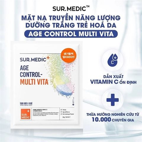Mặt Nạ Sur.Medic + Age Control Multi Vita 30g