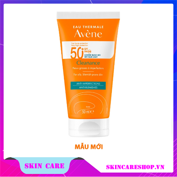 Kem Chống Nắng Cho Da Dầu Mụn Avene Cleanance Protect 50+ Blue Light 50ml
