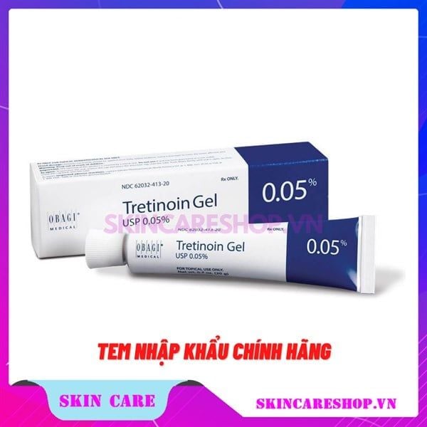 Gel Trị Mụn, Nám, Chống Lão Hoá Da Obagi Tretinoin 0.05% 20g