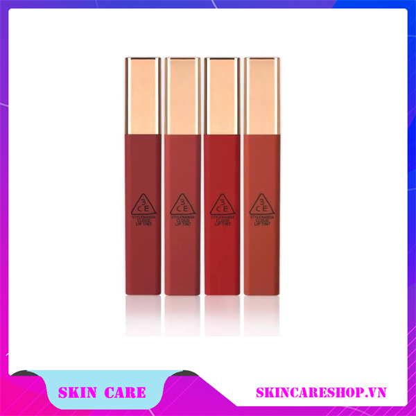 Son Kem Siêu Lì, Mịn Môi 3CE Cloud Lip Tint