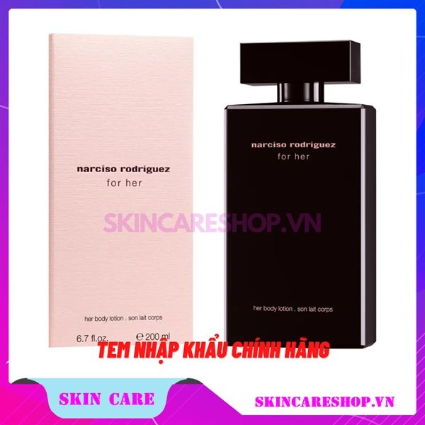Lotion Nước Hoa Narciso Rodriguez For Her 200 ml
