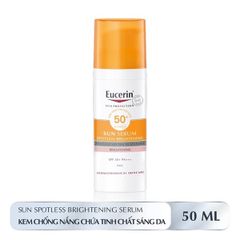 Kem Chống Nắng Giúp Giảm Thâm Nám Và Dưỡng Sáng Da Eucerin Sun Serum Spotless Brightening SPF50+ 50ml