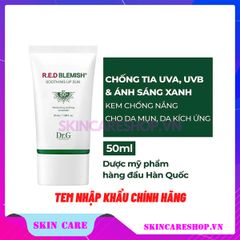 Kem Chống Nắng Phổ Rộng Dr.G R.E.D Blemish Soothing Up Sun SPF 50+++ 50ml