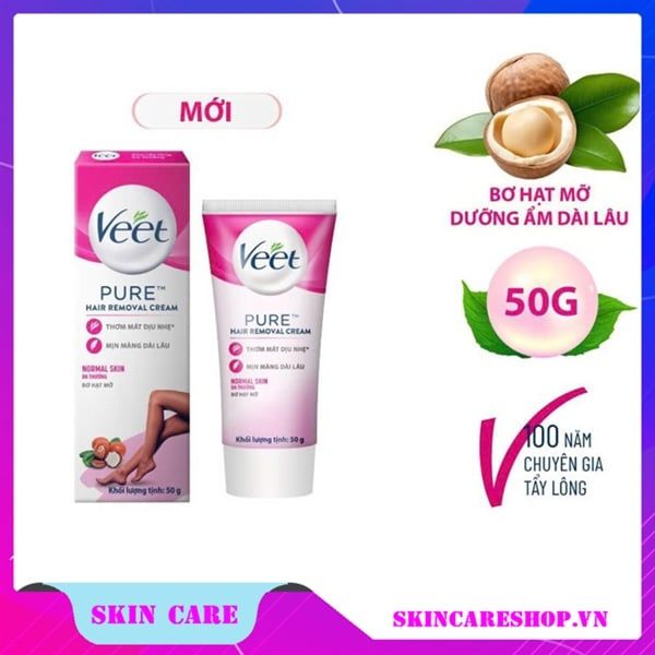 Kem Tẩy Lông Veet Pure Hair Removal Cream 50g