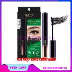 Mascara Siêu Cong Mi Gấp 3 Lần Browit By Nong Chat Lift & Lock 6g