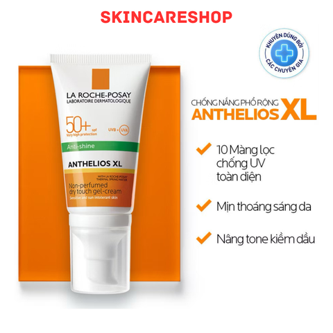 Kem Chống Nắng Kiểm Soát Dầu La Roche-Posay Anthelios UVMune 400 Oil Control Gel-Cream SPF50+ 50ml