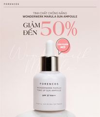 Tinh Chất Forencos Wonserwerk Marula Tone Up Sun Ampoule SPF37 PA ++ 30g