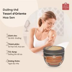Kem Dưỡng Thể Tesori D'Oriente 300g