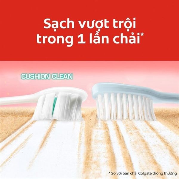 Bộ Đôi Bàn Chải Đánh Răng Colgate Cushion Clean