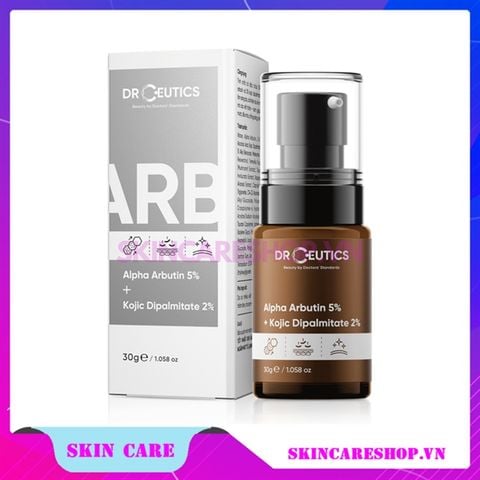 Tinh chất sáng da mờ nám DrCeutics Alpha Arbutin 5% + Kojic Dipalmitate 2% 30g