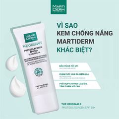 Kem Chống Nắng MartiDerm The Originals Proteos Screen SPF50+ Fluid Cream 40ml
