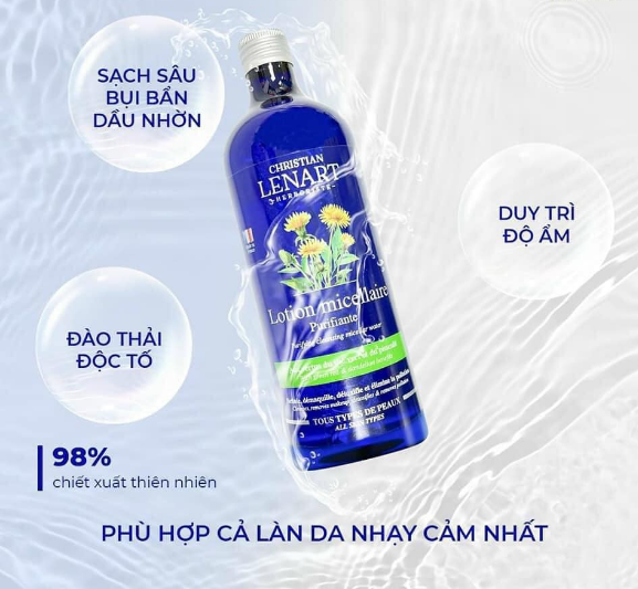 Nước Tẩy Trang Christian Lenart Anti-Pollution Cleansing Micellar Water 500ml