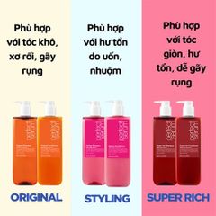 Bộ Gội Xả Dành Cho Tóc Hư Tổn Mise En Scène Super Rich Conditioner 680ml