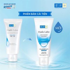 Kem Rửa Mặt Hada Labo Advanced Nourish Hyaluronic Acid Cleanser 80g