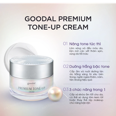 Kem Dưỡng Trắng Da Goodal Premium Snail Tone-Up Cream 30ml