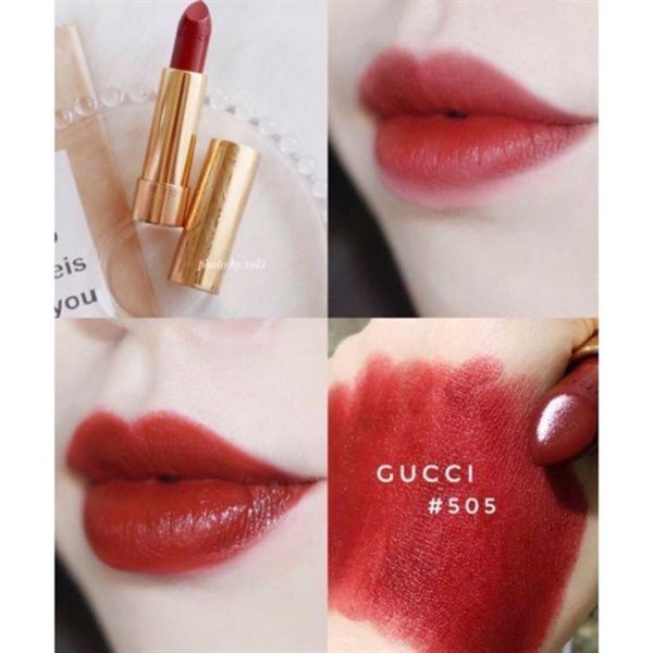 Son Gucci Matte Lipstick - 505 Janet Rust