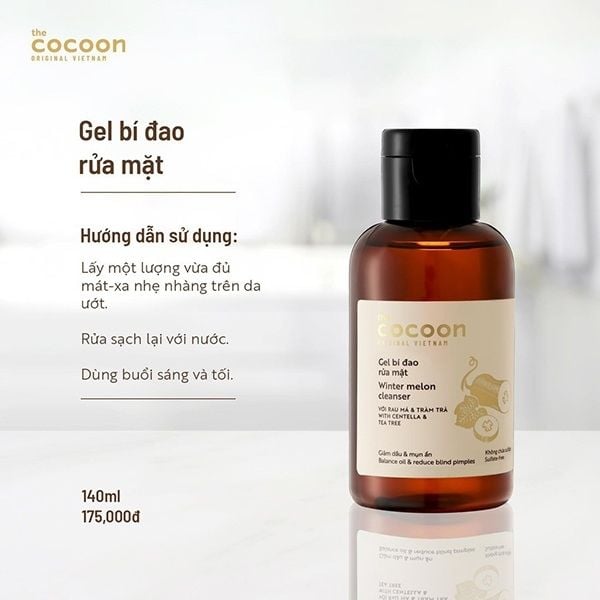 Nước Cân Bằng Da Cocoon Winter Melon Toner Bí Đao 310ml