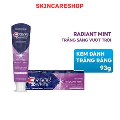 Kem Đánh Răng Crest 3D White Radian Mint 93g