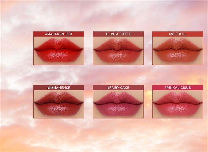 Son Kem Siêu Lì, Mịn Môi 3CE Cloud Lip Tint