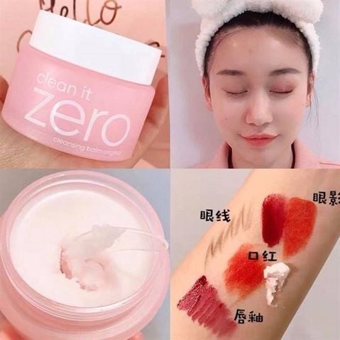 Sáp Tẩy Trang Sạch Sâu Loại Bỏ Lớp Trang Điểm Chống Trôi Banila Co Clean It Zero Cleansing Balm Original