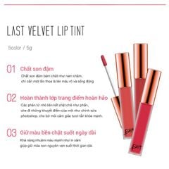 Son Kem Lì Bbia Last Velvet Lip Tint