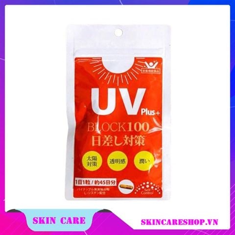 Viên Uống Chống Nắng NDY UV Plus+ Block 100 Self Control 45 Viên