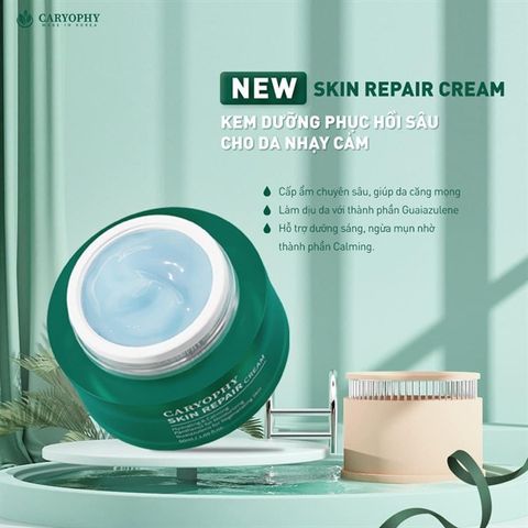 Kem Dưỡng Phục Hồi Da Nhạy Cảm Caryophy Skin Repair Cream 50ml