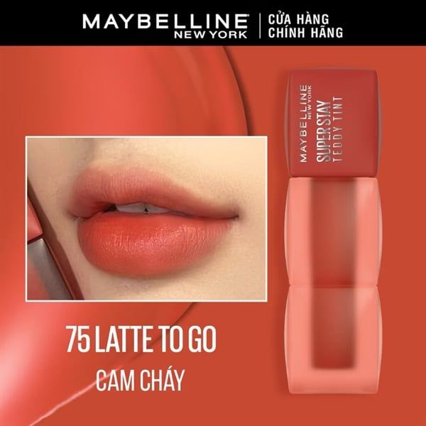 Son Kem Lì Maybelline Teddy Tint Superstay