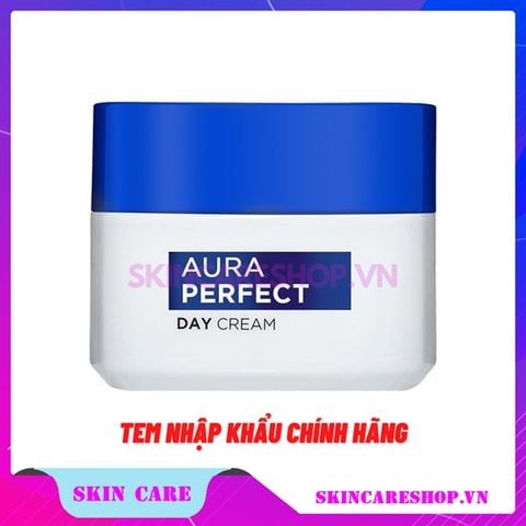 Kem Dưỡng L'Oréal Paris Aura Perfect Day Cream SPF19/PA++ Làm Sáng Da 50ml