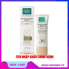Kem Chống Nắng Làm Đều Màu Da MartiDerm The Originals Proteos Screen SPF50+ Color Fluid Cream 40ml
