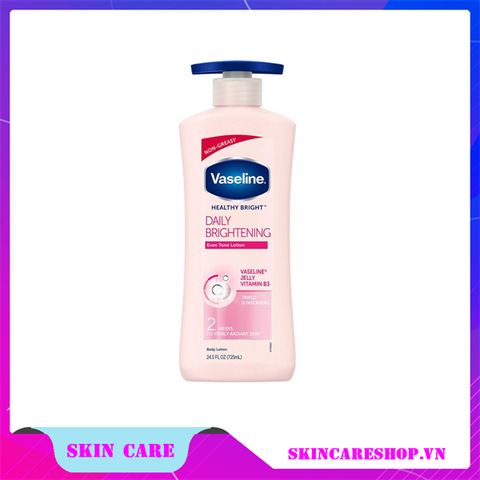 Sữa dưỡng thể Vaseline Healthy White UV Lightening 725ml