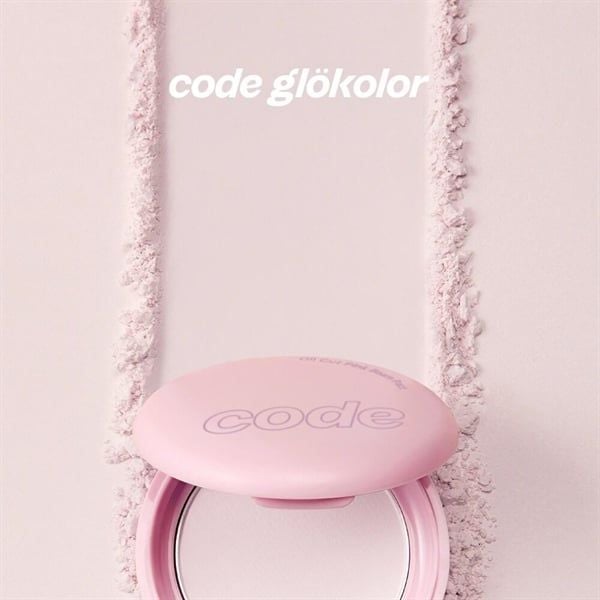 Phấn Phủ Code GloKolor Oil Cut Pink Beam Pact Vegan 8g