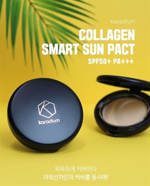 Phấn Phủ Karadium Collagen Smart Sun Pact SPF 50+