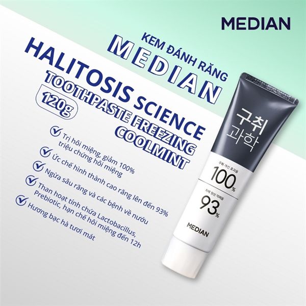 Kem Đánh Răng Median Gum Science Toothpaste 120g