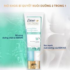 Kem Xả DOVE Serum 2 trong 1 Scalp care 230ml