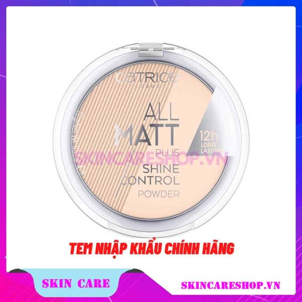 Phấn phủ Catrice All Matt Shine Control Powder 10g