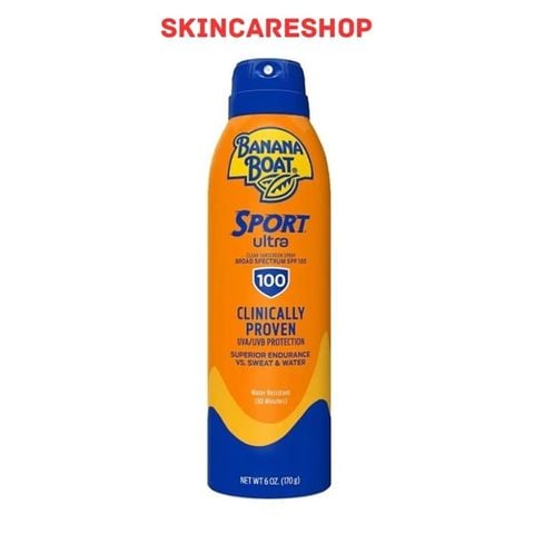 Xịt Chống Nắng Banana Boat Sport SPF100 170g