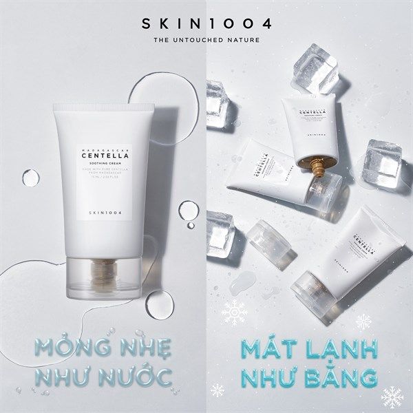 Kem Dưỡng Ẩm Làm Dịu Da Skin1004 Madagascar Centella Soothing Cream 75ml