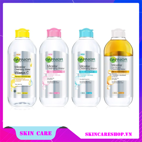 Nước tẩy trang Garnier Micellar Water 400ml