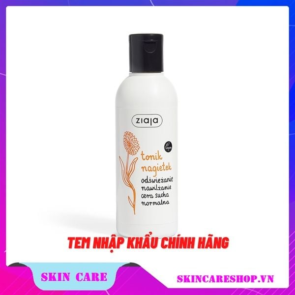 Nước Cân Bằng Dưỡng Ẩm Da Tonik Platky Rozy ZIAJA Se Khít Lỗ Chân Lông 200ml