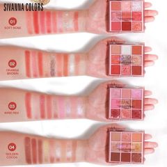 Phấn Mắt Trang Điểm Sivanna Colors Fall In Love Eyeshadow Palette HF631