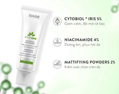 Kem Dưỡng Babe Stop AKN Mattifying Moisturiser Cho Da Dầu Mụn 50ml