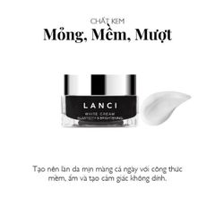 Kem Dưỡng Trắng Da Lanci Whitening Cream 50ml